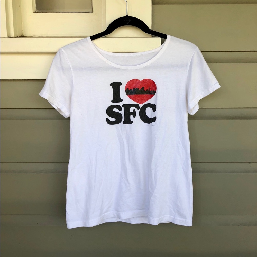 I ❤️ SFC White T